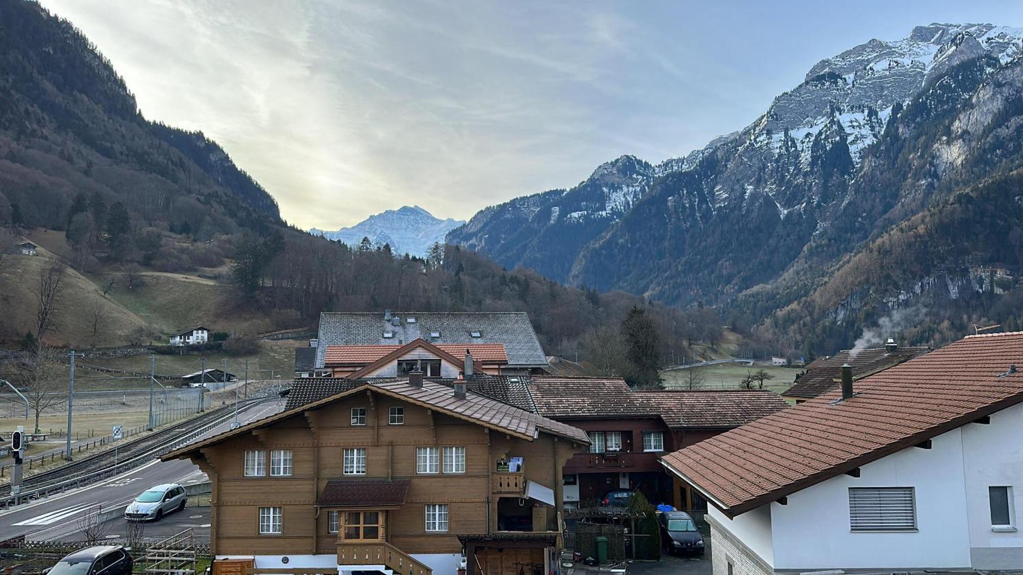 Hotel Christina Wilderswil Bagian luar foto